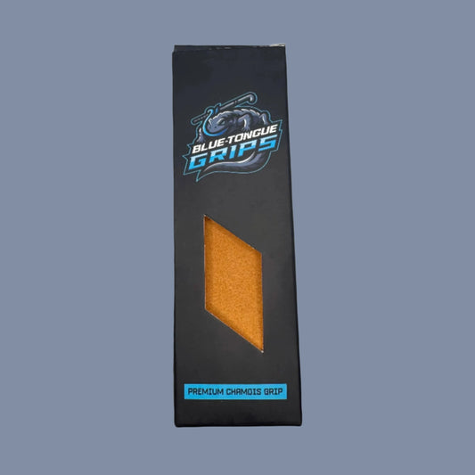 Premium Chamois Hockey Grip – Anti-Slip Overgrip for Wet & Dry Play (Yellow)