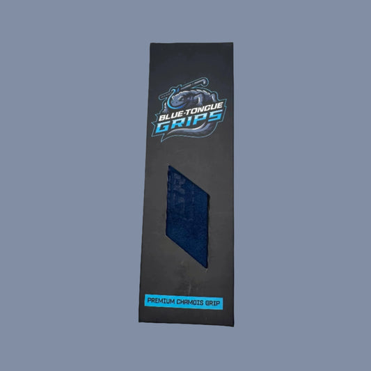 Premium Chamois Hockey Grip – Anti-Slip Overgrip for Wet & Dry Play (Navy)