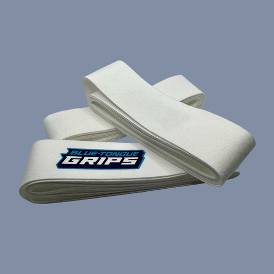 Premium Chamois Hockey Grip – Anti-Slip Overgrip for Wet & Dry Play (White 3-Pack)