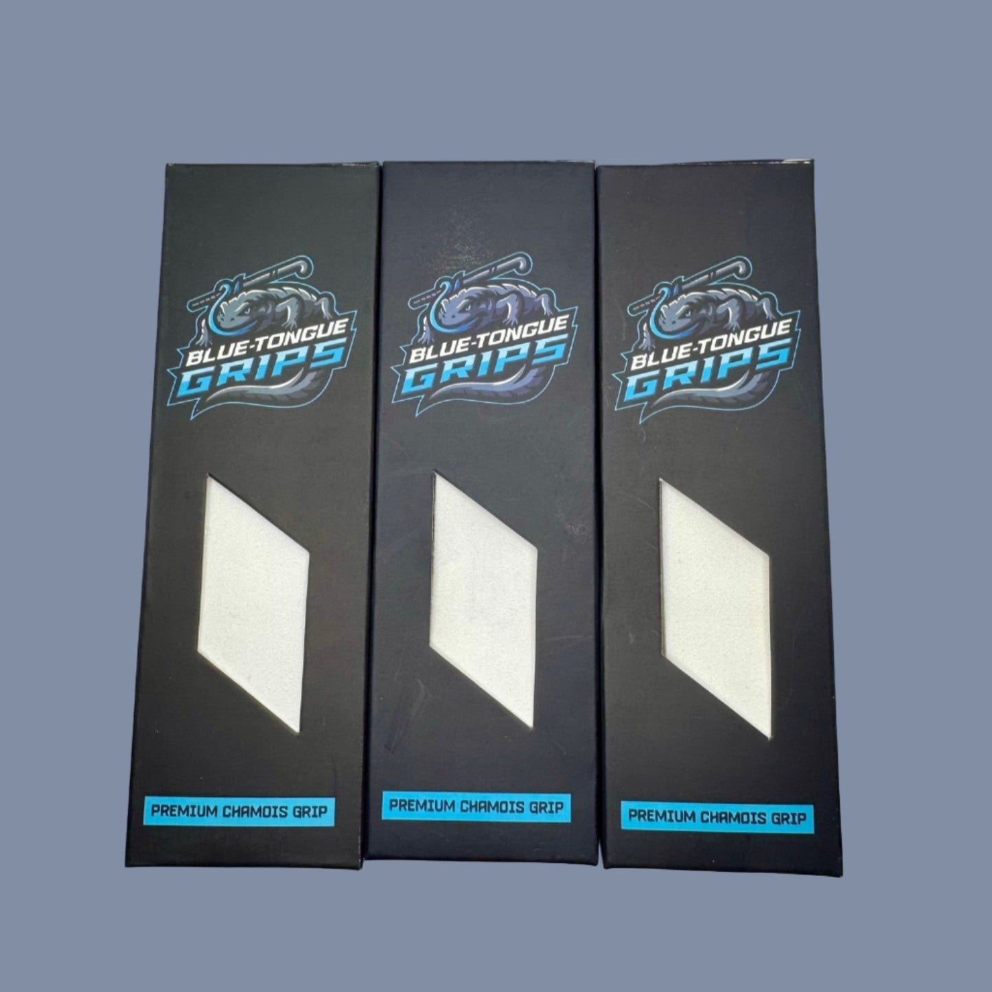 Premium Chamois Hockey Grip – Anti-Slip Overgrip for Wet & Dry Play (White 3-Pack)